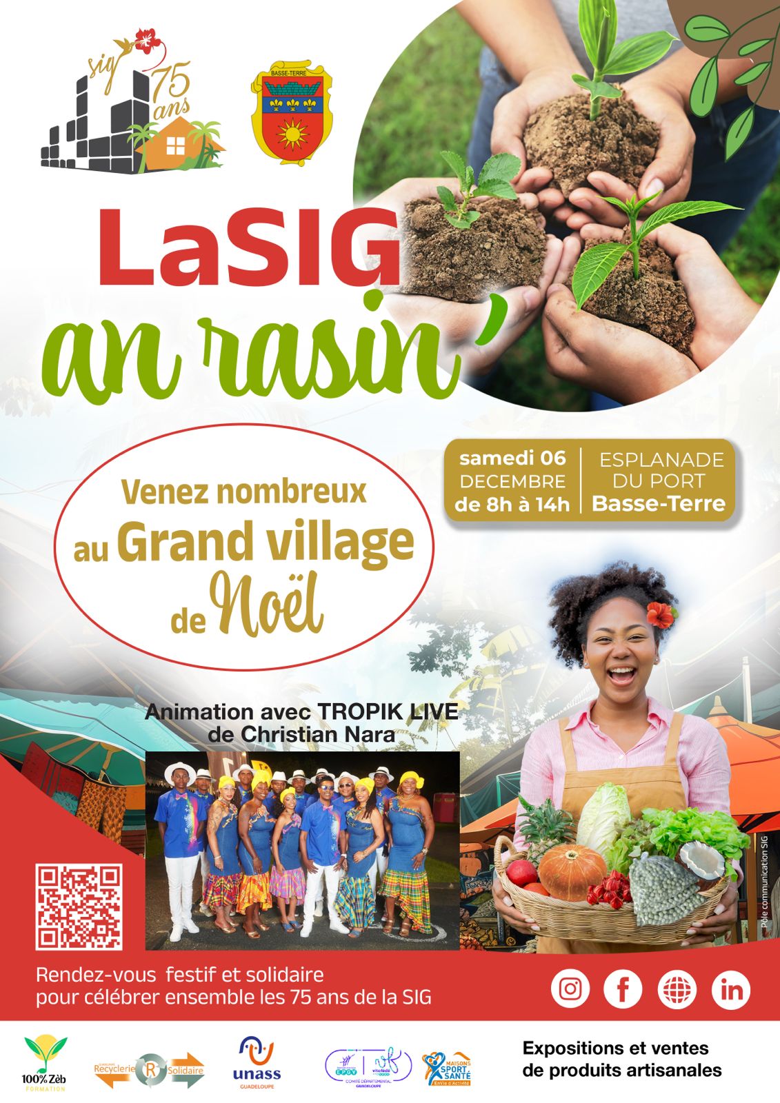 Grand Village de Noël “LaSIG” le Samedi 6 Décembre 2025